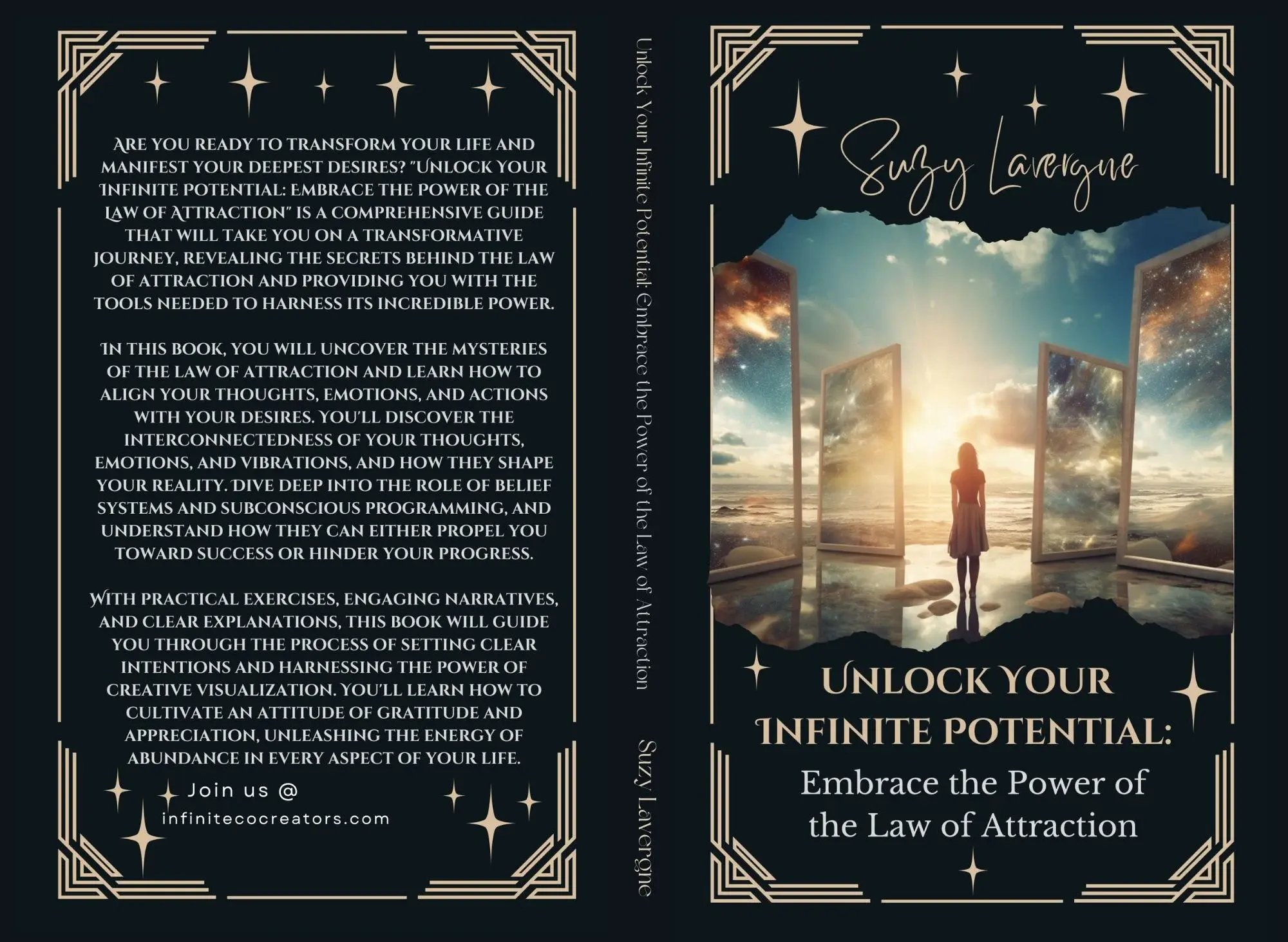 Suzy Lavergne - Unlock Your Infinite Potential Front and Back